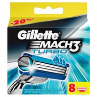    Gillette Mach 3 Turbo (  3 ) (8 )