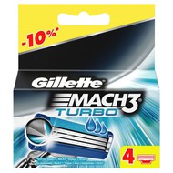    Gillette Mach 3 Turbo (  3 ) (4 )