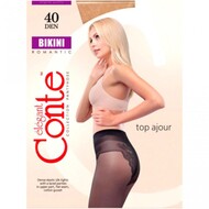  Conte Bikini ( ), Mocca (), 40 den, 4 